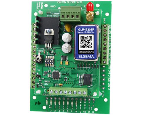 Elsema Reciever 8 Channel 21-28VAC/DC relay output