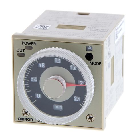 Omron Solid-state multi-function timer. 8-round pi
