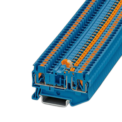 Knife-disconnect terminal block - PT 2,5-MT BU