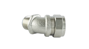 20mm 45D Male Nickel Platted Brass Fitting