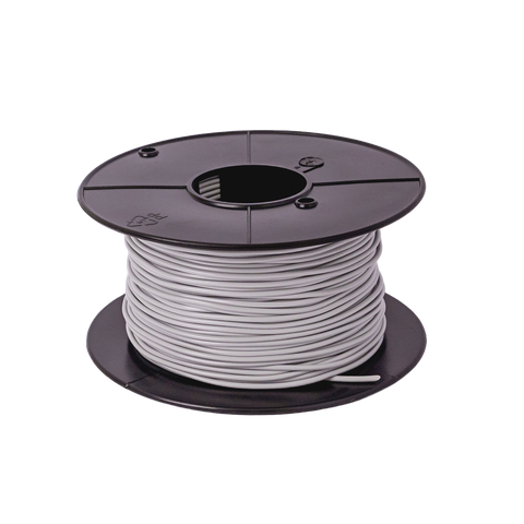 0.75mm2 0.6/1Kv V90HT PVC S Core Flex 100m Grey