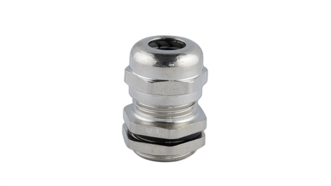 Metal Gland w/- Lock Nut 16mm Thread 5-8.5mm Cable