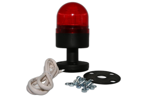 LED Signal Tower Light + Buzzer 24VDC/DC Red