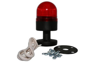 LED Signal Tower Light + Buzzer 24VDC/DC Red