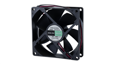 24VDC 92mmx92mmx25mm Fan 57m3/hr