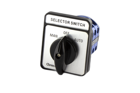 Selector Switch 16A AC1 5.5KW AC3 1 Pole M-O-A