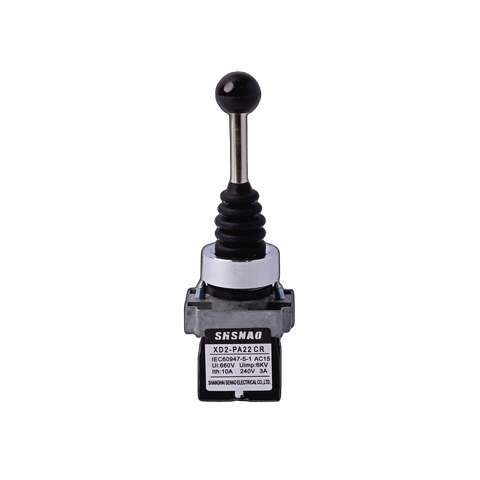 Joystick Two Direction 22mm Spring Return