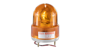 24VAC Amber Warning Light Rotating 128mmB 150mmH