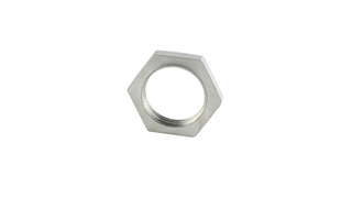 32mm Lock Nut Nickel Plated Brass