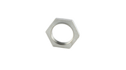 40mm Lock Nut Nickel Plated Brass