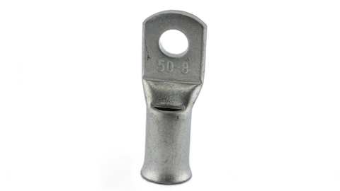 Bell Mouth Crimp Lug 50mm cable 8mm stud 50 pack