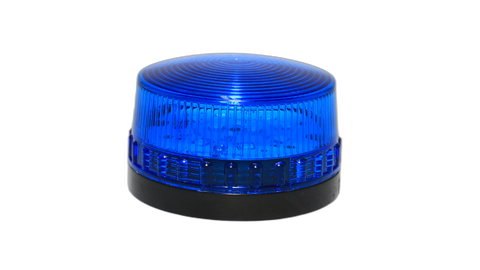 Strobe Light 24VAC/DC 70mmB 40mmH Blue