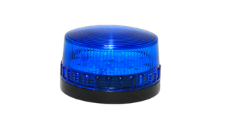 Strobe Light 24VAC/DC 70mmB 40mmH Blue