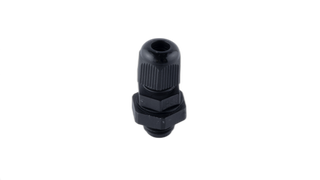 Nylon Cable Gland 12mm thd suits 3.0-6.5mm cable