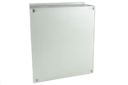 Transparent Door Poly Box H600W500D230 + M.Plate