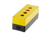 Push Button Control Box 4 Hole Yellow