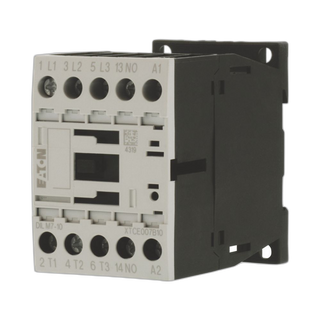 Contactor, 3 pole, 380 V 400V 3 kW, 1 N/O, 24 V DC