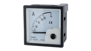 Ammeter Direct Connect 90 Deg 0-25 Amp Over Scale