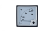 Voltmeter 90 Deg  0-500 Voltage 96x96mmm