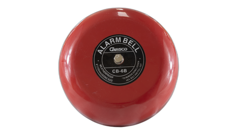 150mm 12VDC 96dB Red Industrial Bell