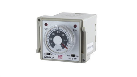 Timer 0–3Min, 30Min, 3Hr, & 30Hr 24- 240V AC or DC