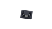 Two Way Adhesive Bases Black 20x20mm 100 Pack