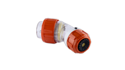 3 phase 440V 10A 4 Round Pin Angled Plug