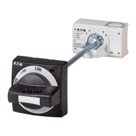 NZM2-XTVDV Door Coupling Rotary Handle Black