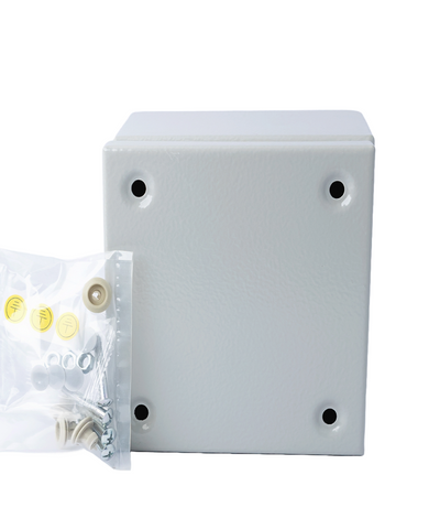 Metal Terminal Box RAL7035 H300mmxW150mmxD120mm