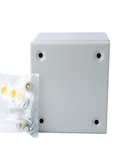 Metal Terminal Box RAL7035 H300mmxW150mmxD120mm