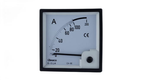 Ammeter Direct Connect 90 Deg 0-100Amp Over Scale