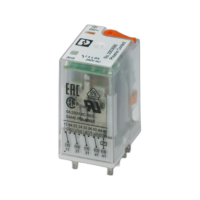 Single relay - REL-IR4/L- 24AC/4X21