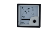 Ammeter Direct Connect 90 Deg 0-60 Amp Over Scale