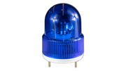 12VDC Blue Warning Light Rotating 128mmB 150mmH