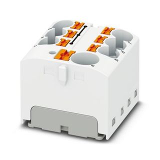 Distribution Block - PTFIX 10/6X4 WH