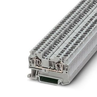 Feed-Through Terminal Block - ST 4 Grey