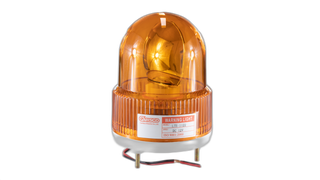 240VAC Amber Warning Light Rotating 128mmB 150mmH