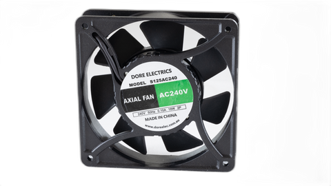 240VAC 120mmx120mmx25mm Fan 112m3/hr