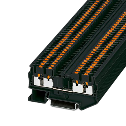 Feed-through terminal block - PT 2,5-QUATTRO BK