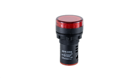 22mm Red 110VAC/DC LED Pilot Light