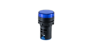 22mm Blue 12VAC/DC LED Pilot Light