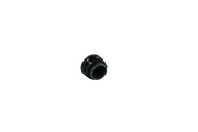 Black Panel Plug Nylon With Nut 22mm
