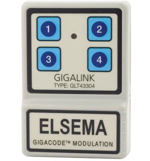 Elsema Receiver 4 Channel Transmitter 433MHz