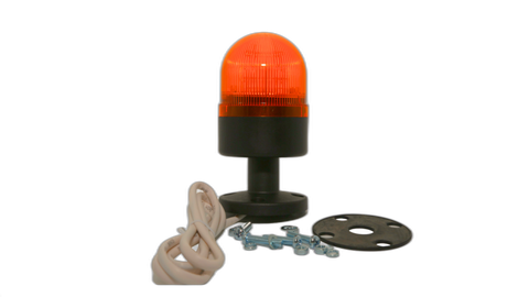 LED Signal Tower Light + Buzzer 24VDC/DC Amber