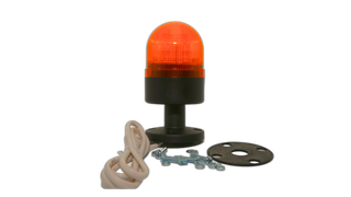 LED Signal Tower Light + Buzzer 24VDC/DC Amber