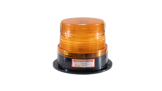 Strobe Light 240VAC 128mmBase Dia 100mmH Amber