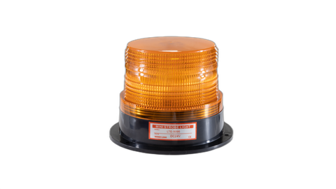 Strobe Light 24VDC 128mmBase Dia 100mmH Amber