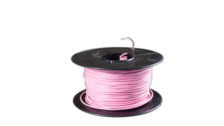 1.00mm2 0.6/1Kv V90HT PVC S Core Flex 100m Pink