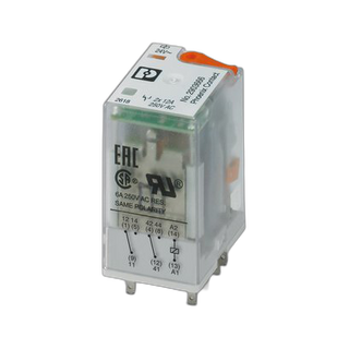 Single relay - REL-IR2/L- 24AC/2X21