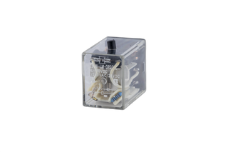 Relay With LED's & Test Button 5Amp 2 Pole 110VDC